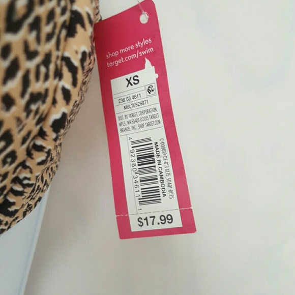 Leppard Print Bikini Top - Picture 2 of 3